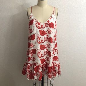 Alexis Embroidered Lace Dress Size 6 Brand New